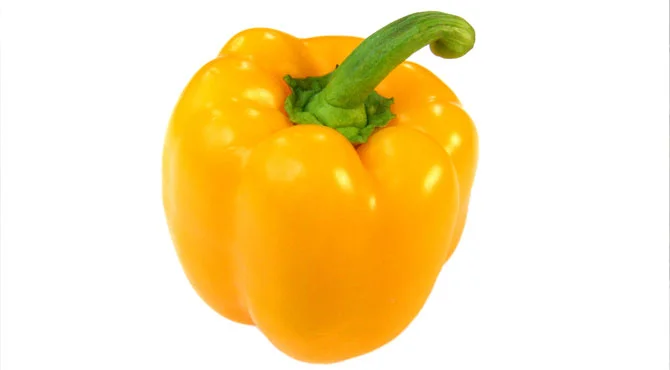 Roasted Yellow Bell Pepper Hummus