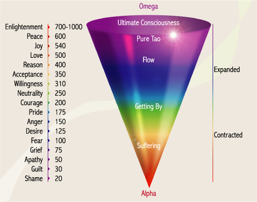Different emotional states have different measurable frequencies. It’s the “vibe” we get from a person, situation, or place.