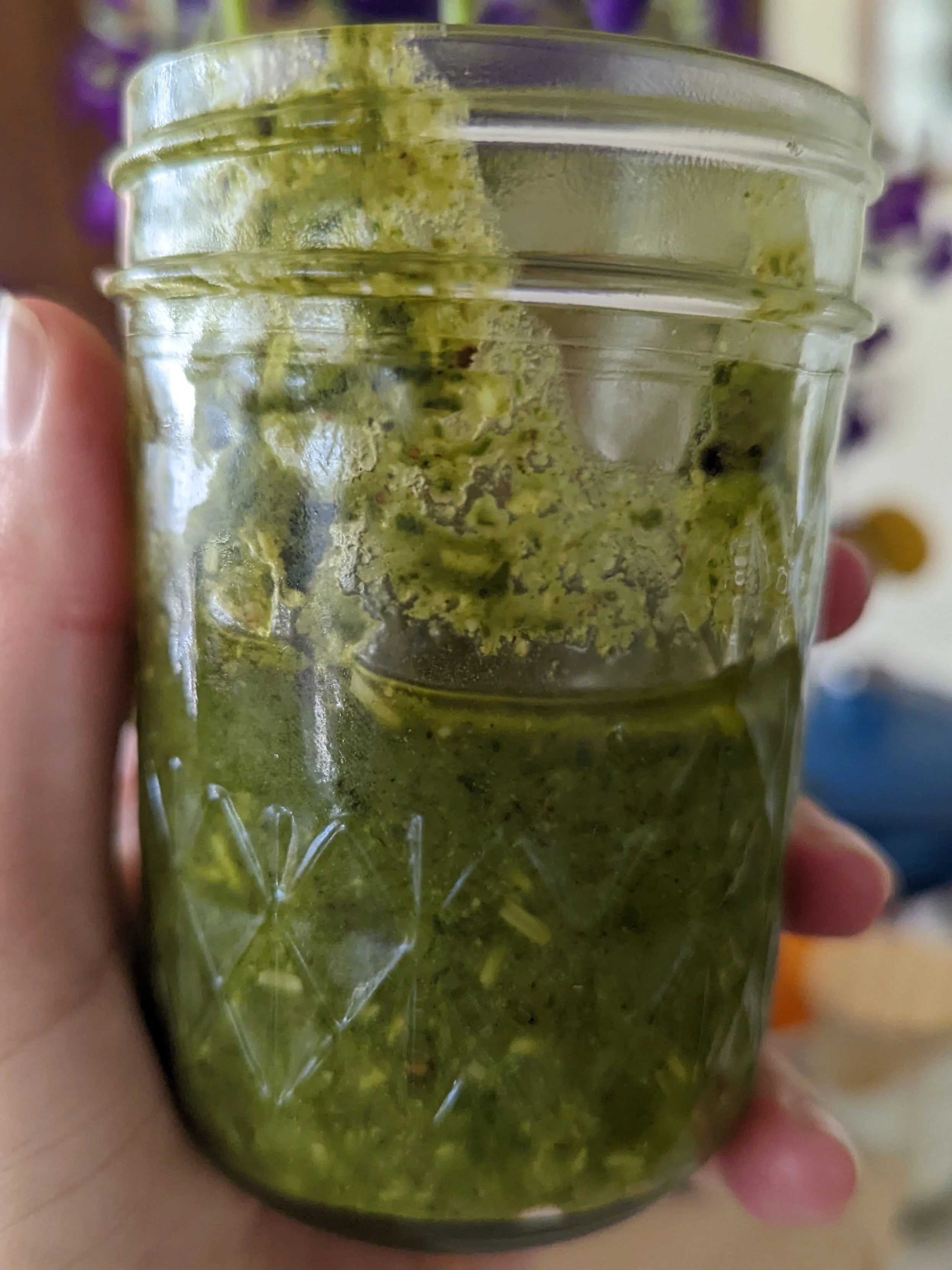 Walnut Basil Pesto