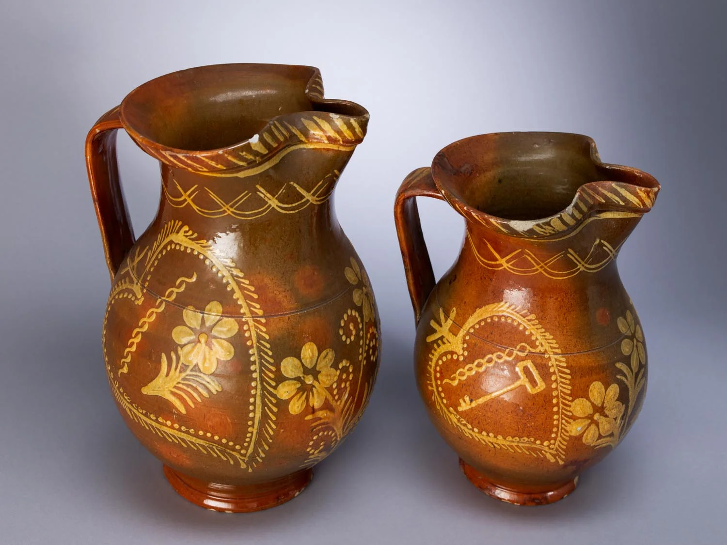  Portuguese ceramics photographed for Dr. Anthony Shelton's book Heaven &amp; Hell 2014.&nbsp;MOA CAT: 2955/27, 2955/28 c.1930 Portugal:&nbsp;Braga, Barcelos 