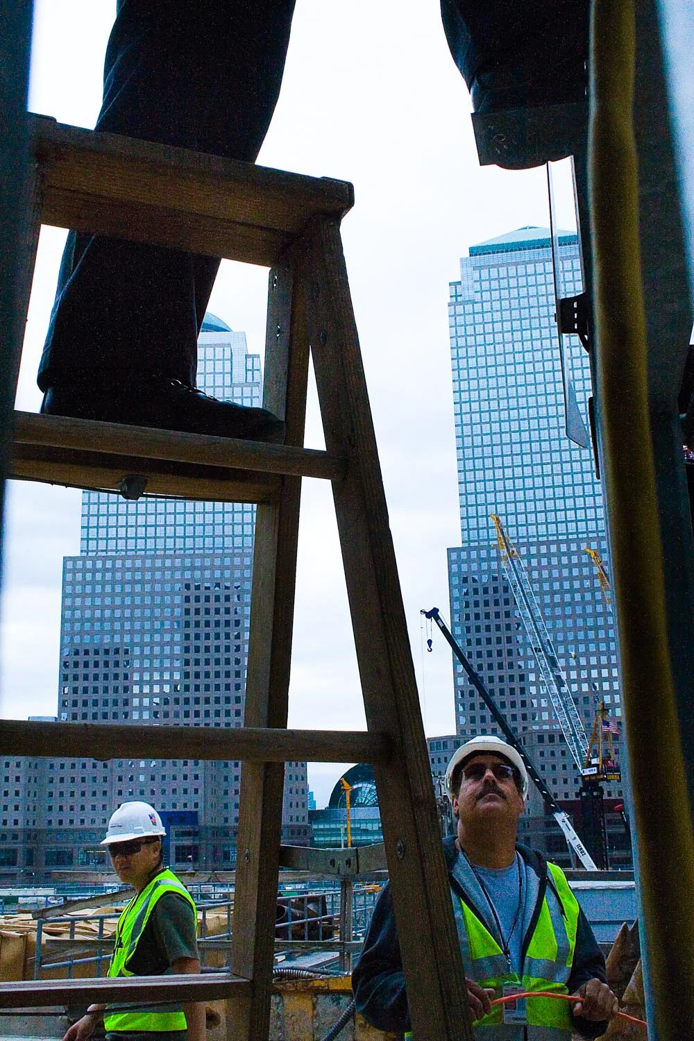  Construction at Ground Zero, 2007 