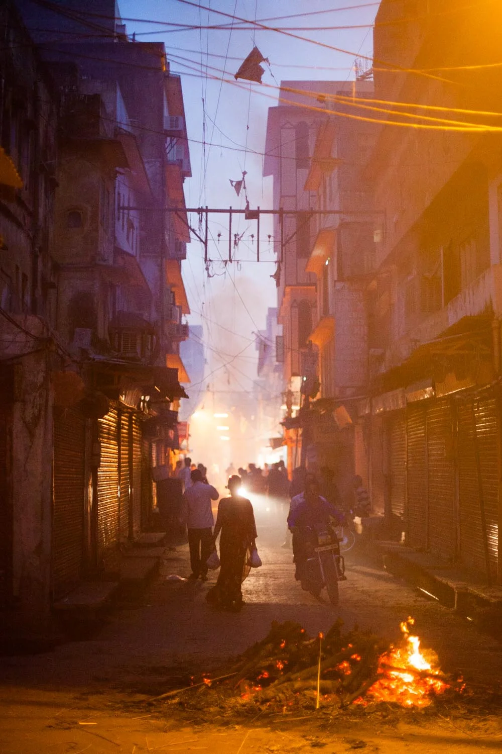  Holika Bonfires in the Pink City: Jaipur, Rajasthan 