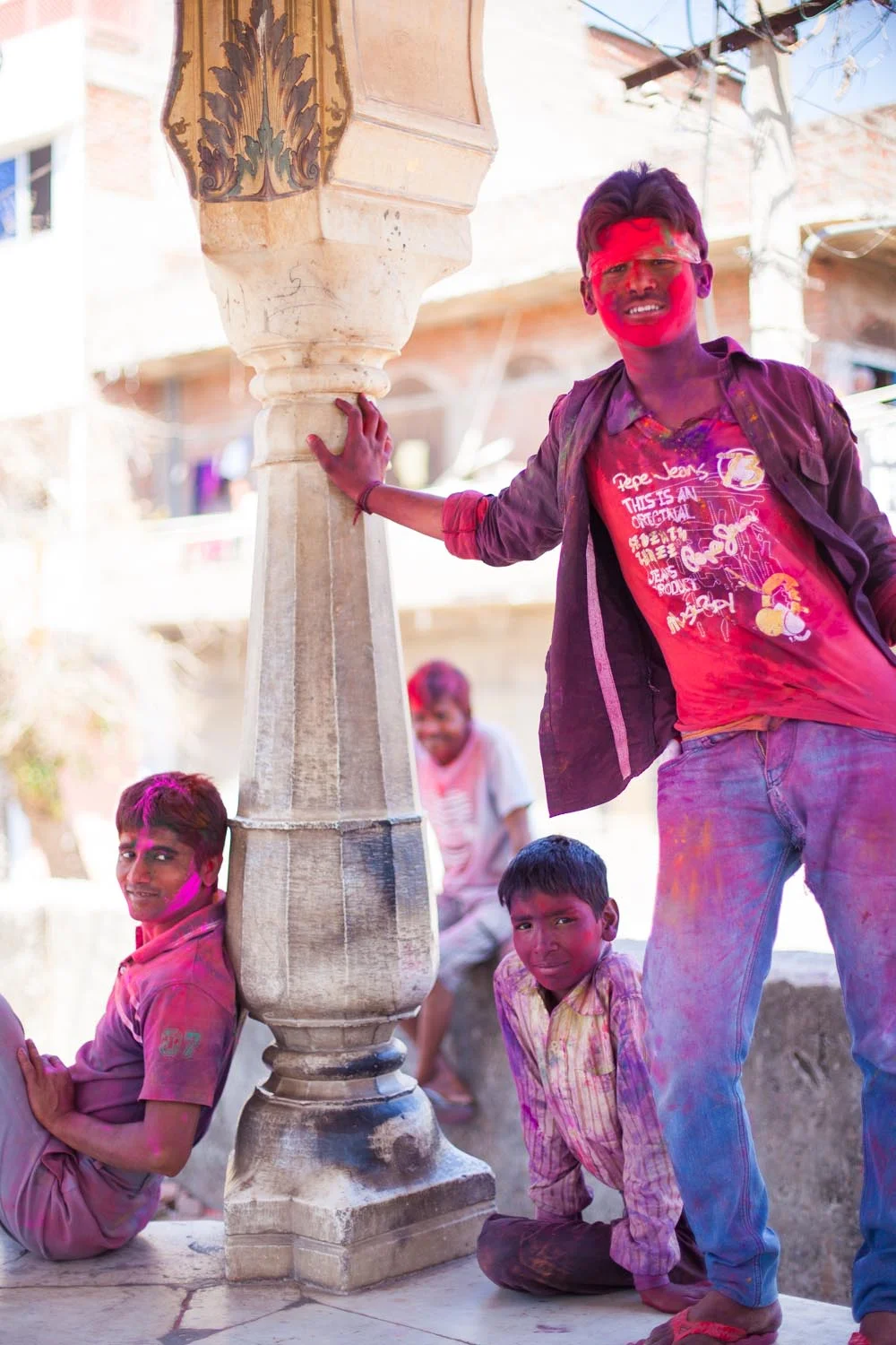  Holi in The Pink City: Jaipur, Rajasthan 