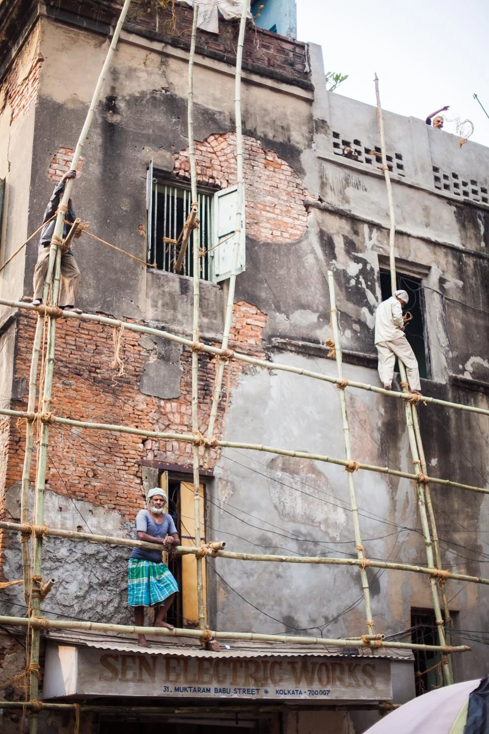  Bamboo Scaffolding: Kolkata 