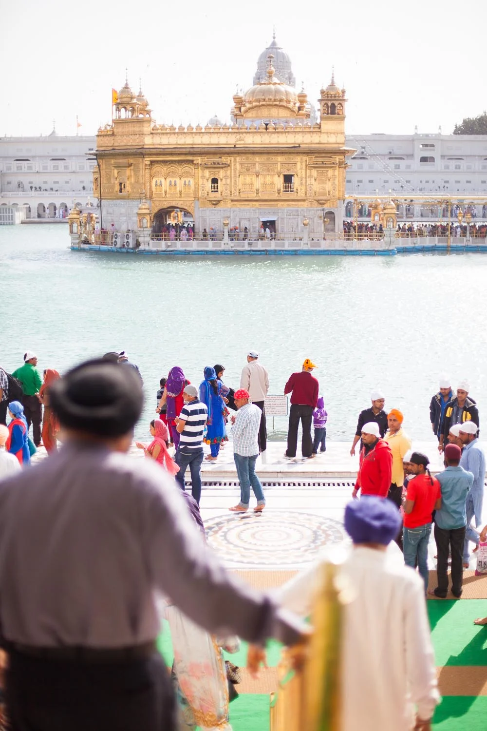  The Harmandir Sahib, also known as the&nbsp;Golden Temple:&nbsp;Amritsar, Punjab 