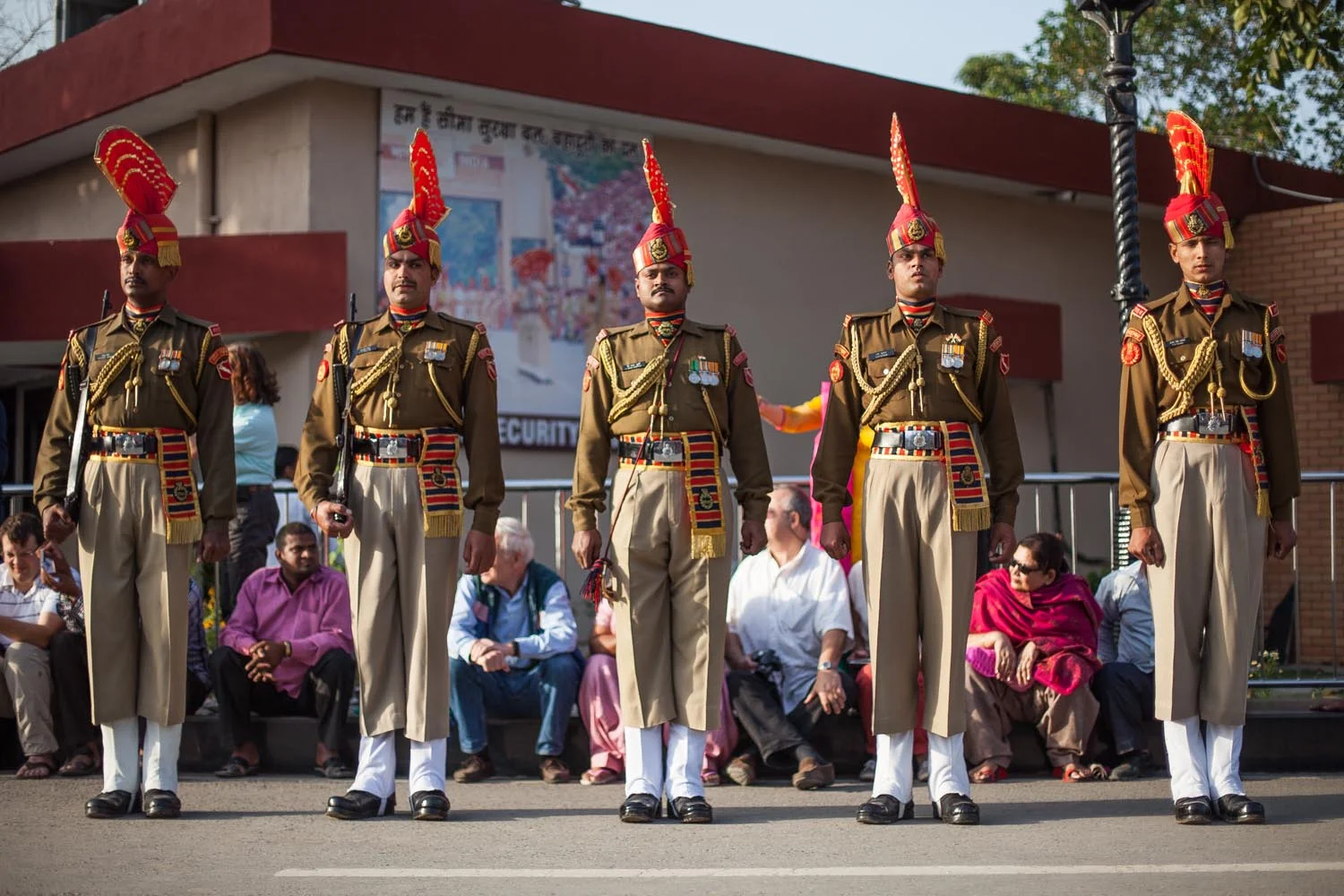  The Wagah Border Ceremony: Amritsar, Punjab 