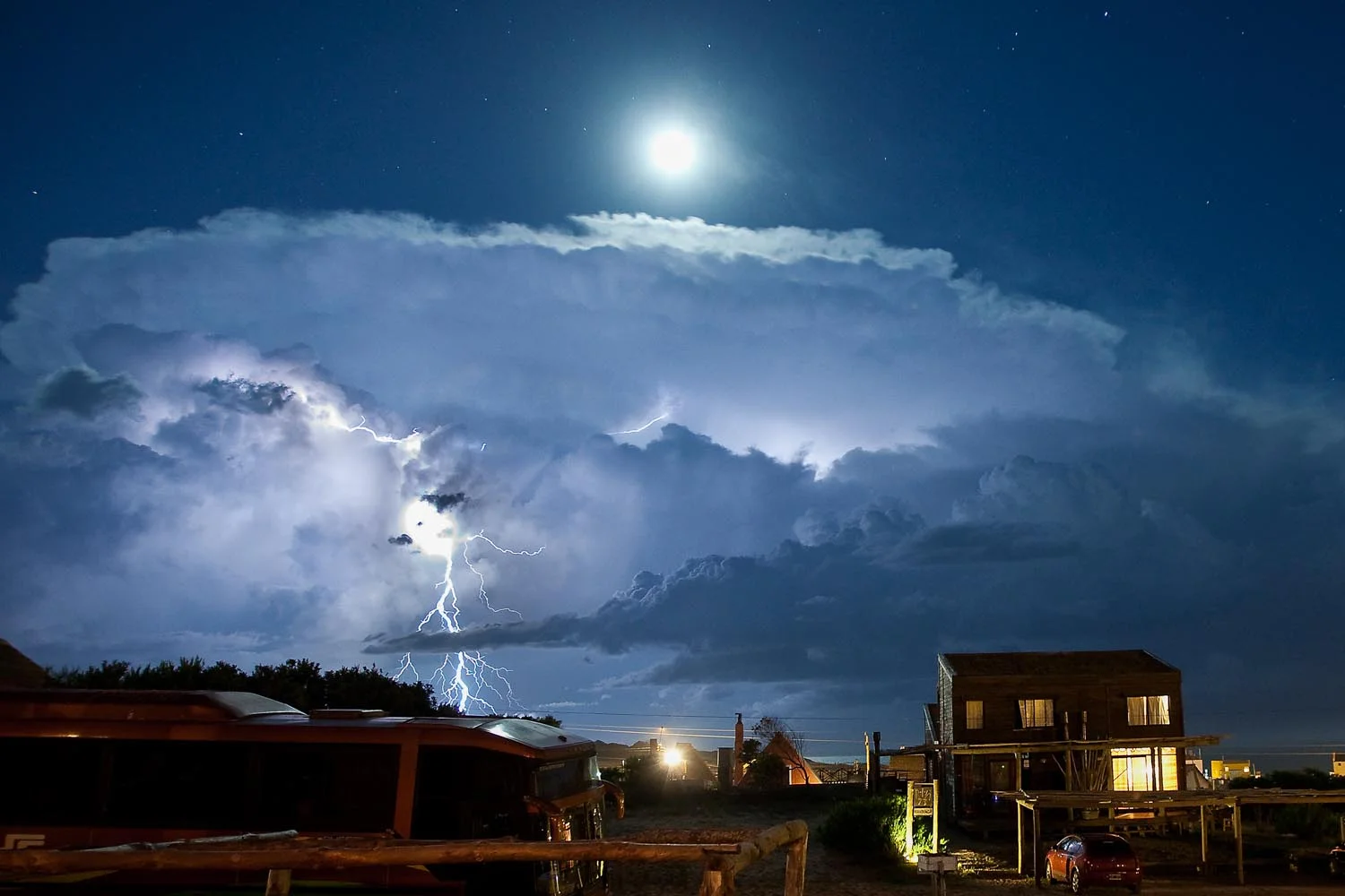  Electrical Storm: Punta Del Diablo, Uruguay 