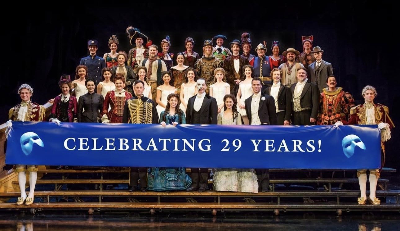 Celebrating 29 years on Broadway © The Phantom of the Opera 