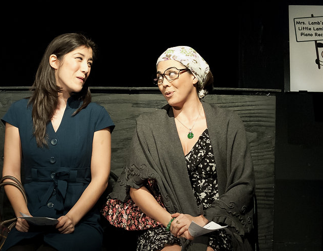 © New York & San Francisco Cast: Satomi Hofmann and Lynn Craig (photo credit: Lee Wexler, Images for Innovation)