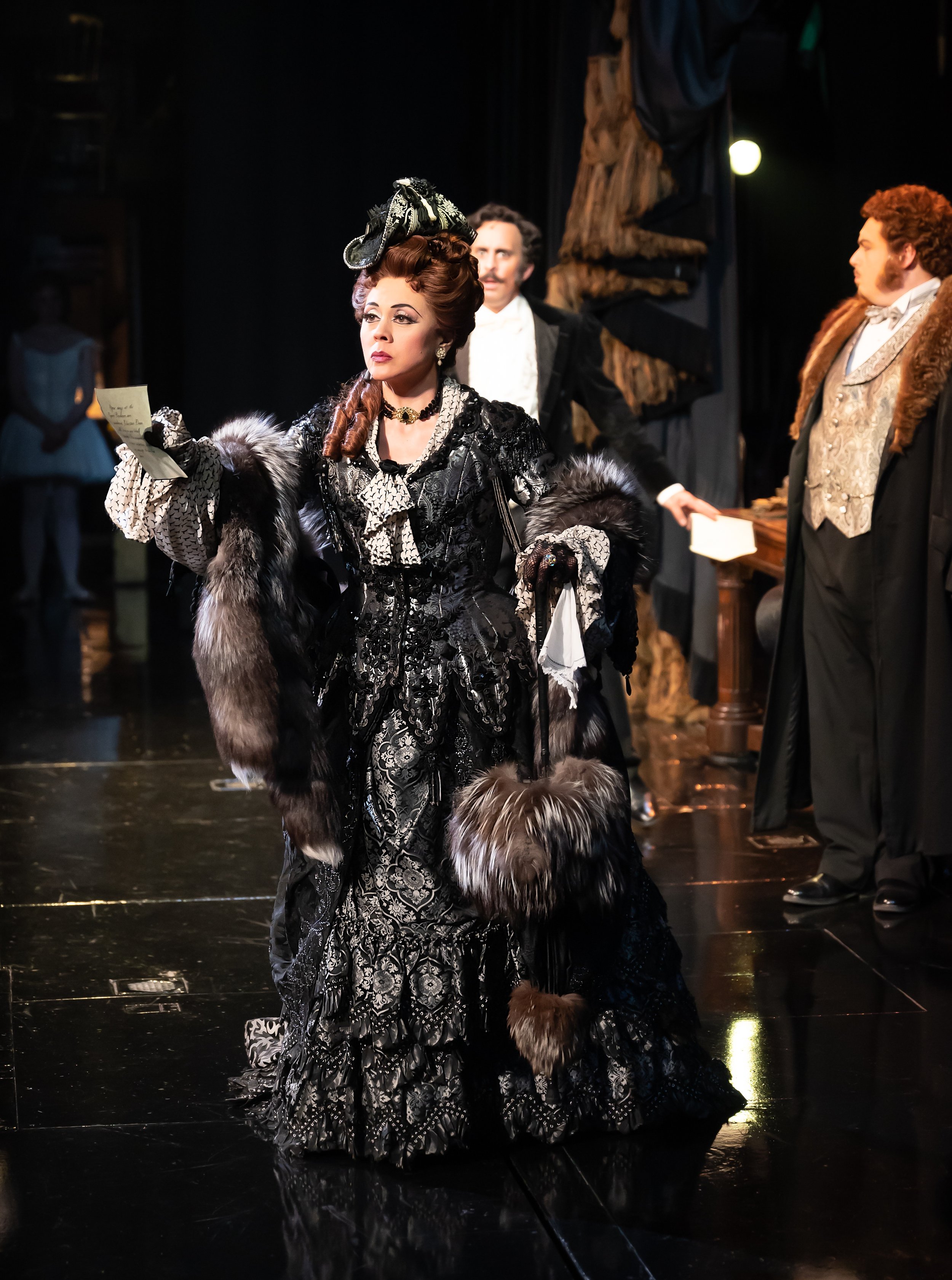 Satomi Hofmann as Carlotta in Phantom of the Opera on Broadway ©The Phantom of the Opera