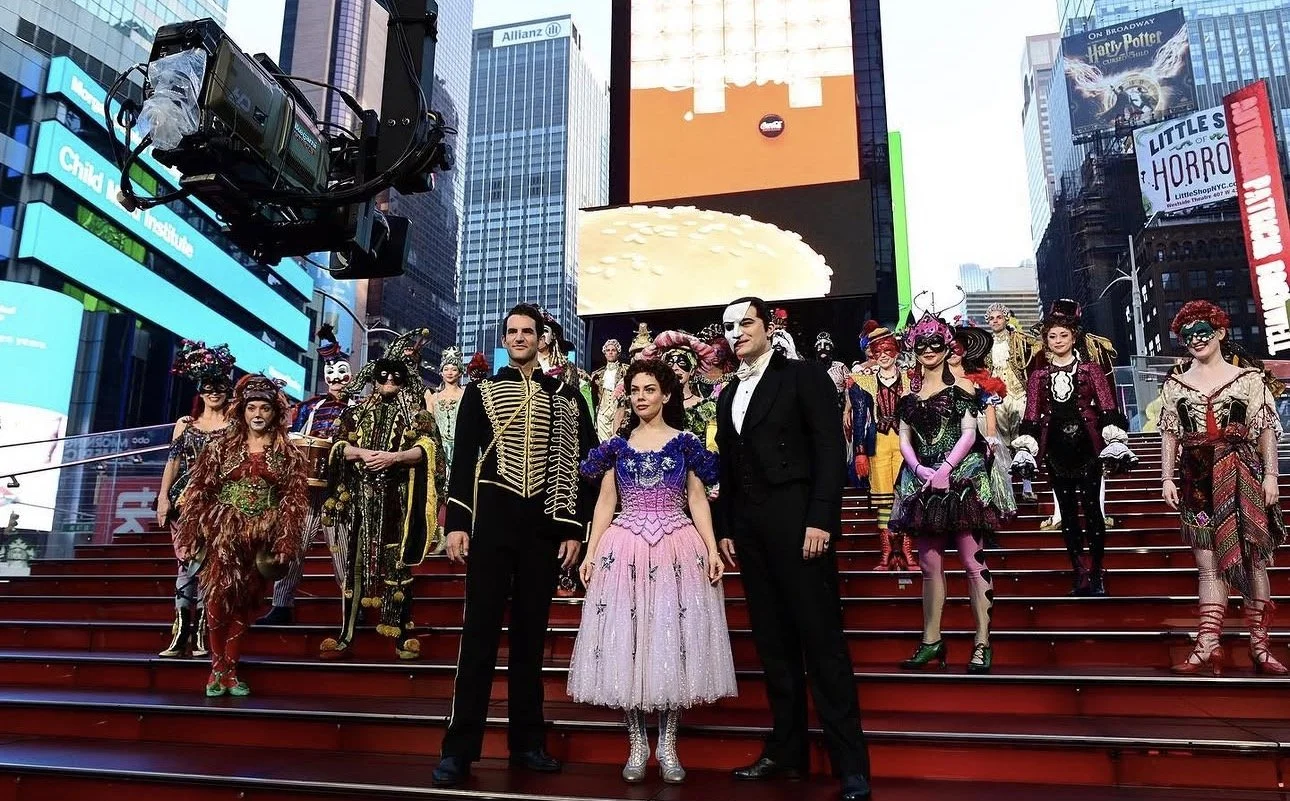 The Phantom of the Opera company on Good Morning America © 2021