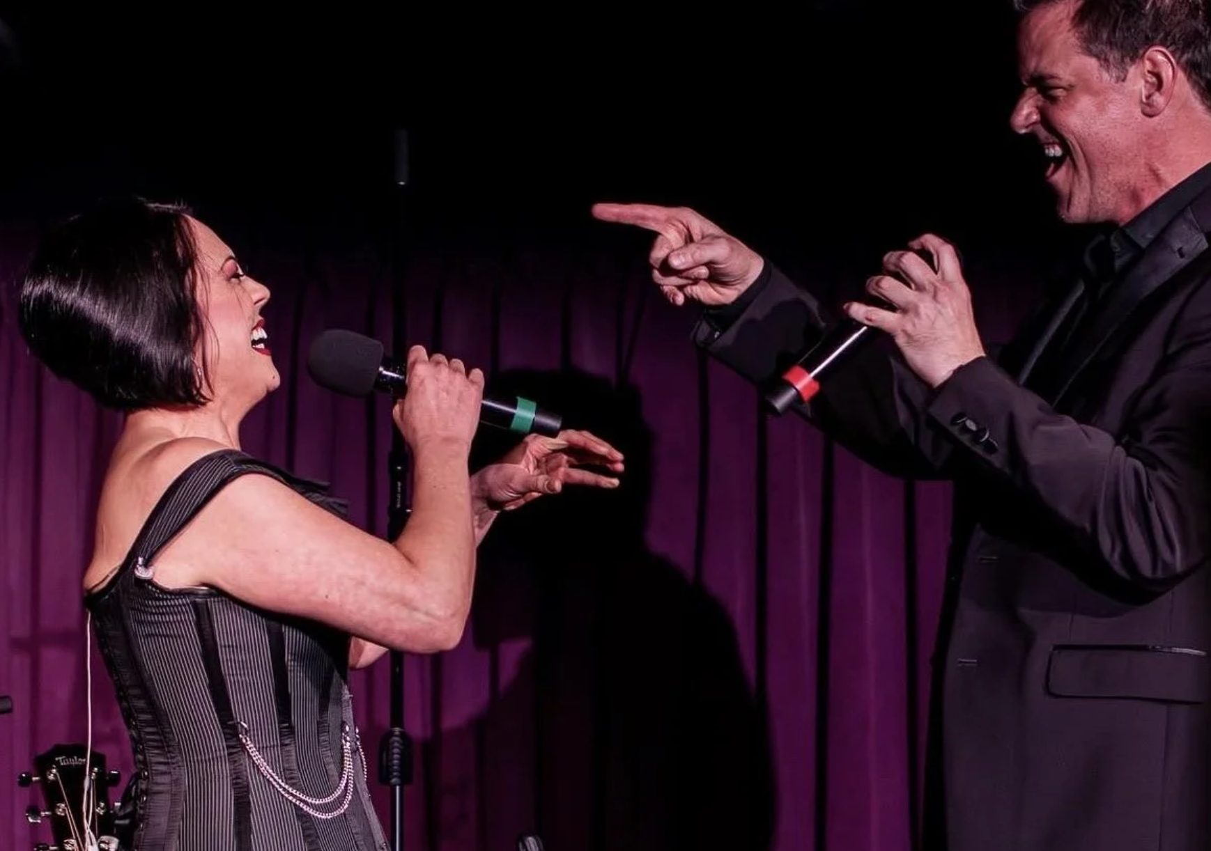 Satomi Hofmann and Jeremy Stolle - No More Talk of Darkness at The Green Room 42 © Oliver Rodriguez 2025