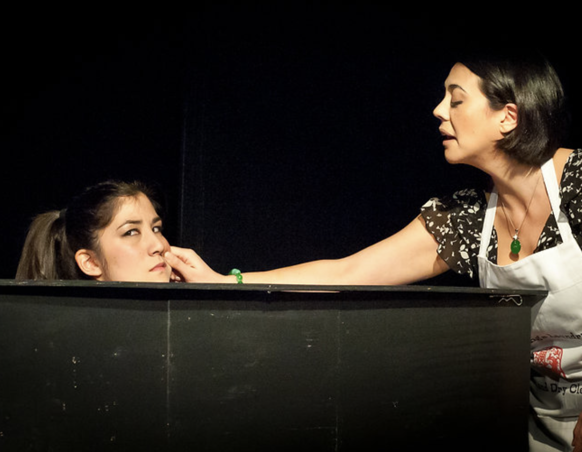 © New York & San Francisco Cast: Satomi Hofmann and Lynn Craig (photo credit: Lee Wexler, Images for Innovation)