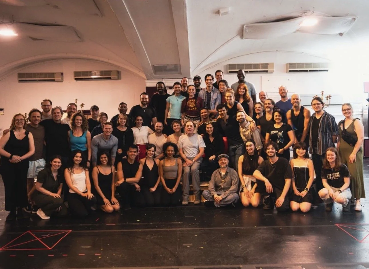 Company of Masquerade NYC during rehearsals © 2025
