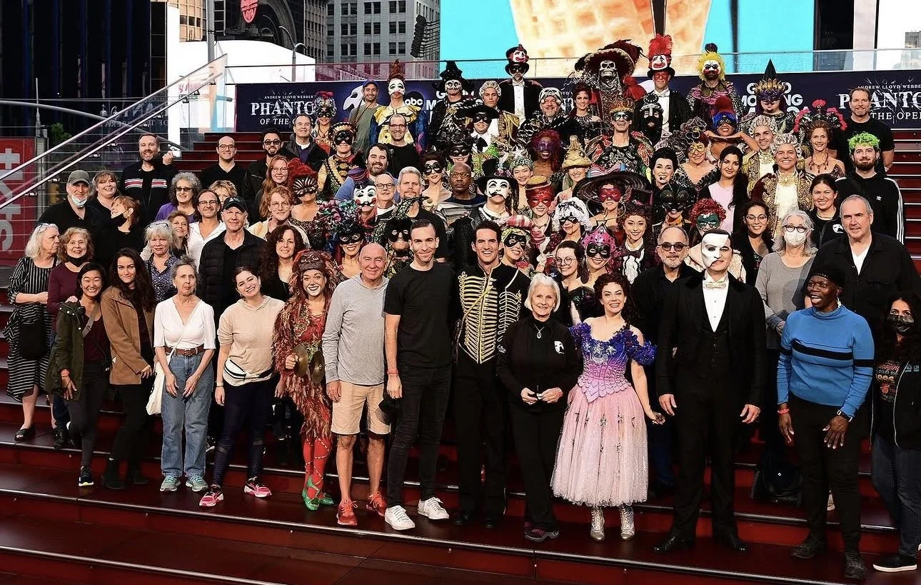   The Phantom of the Opera company on Good Morning America © 2021