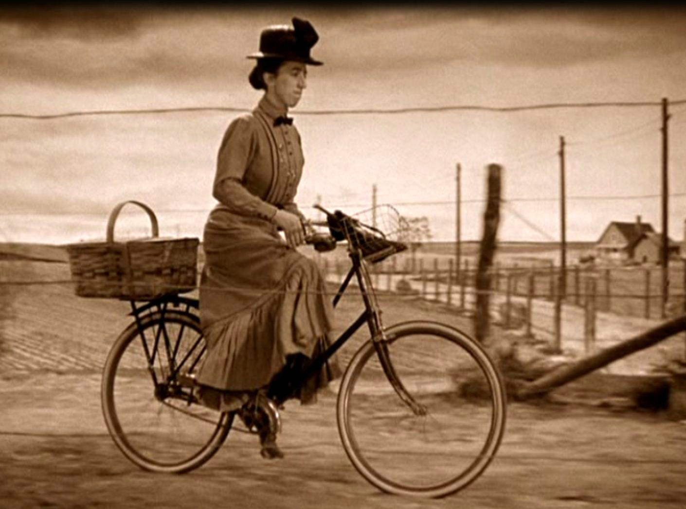 The Wicked Witch of the West riding off with Toto... still fills me with sadness. 