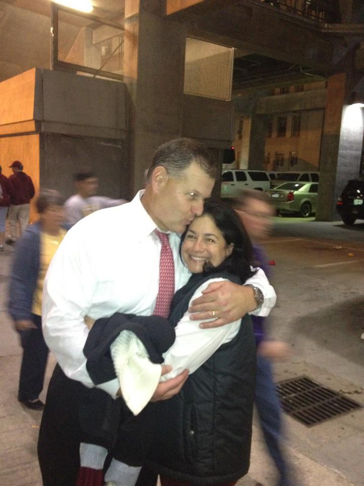 After a wonderful victory!