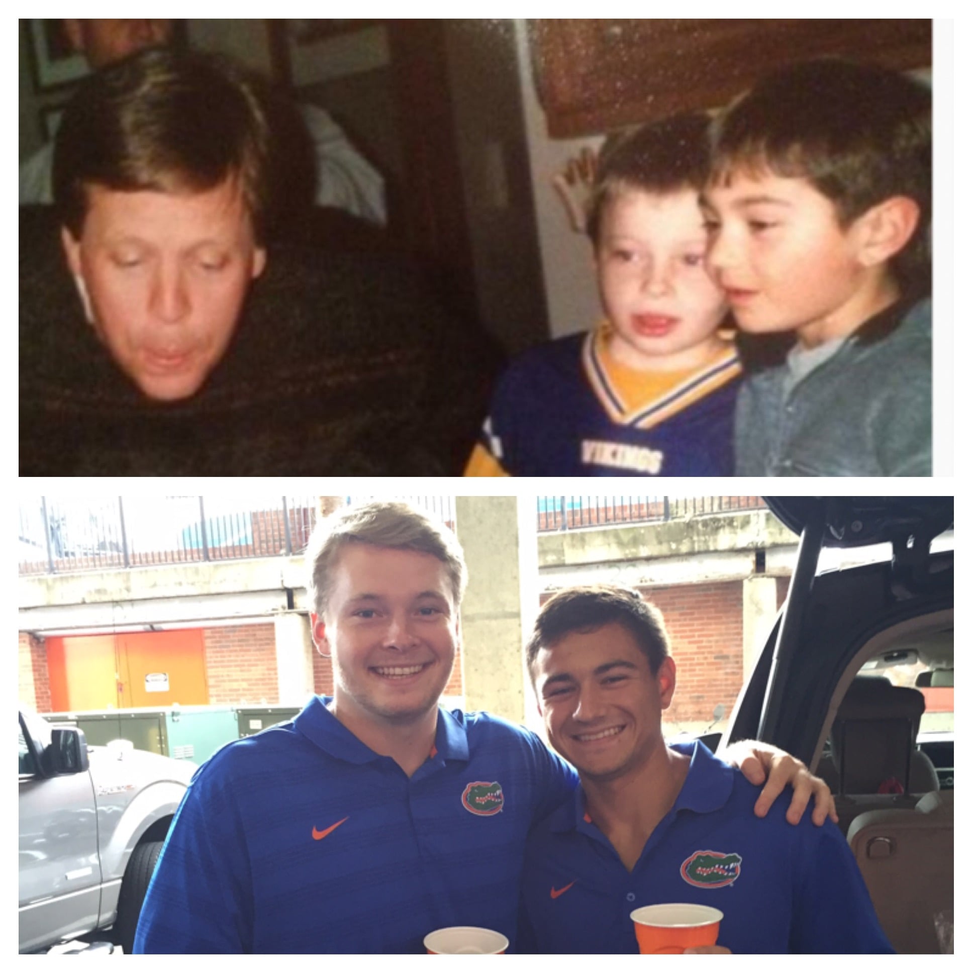 Jake and Jerret have been friends for 12 years and now are Sigma Nu fraternity brothers at The University of Alabama!