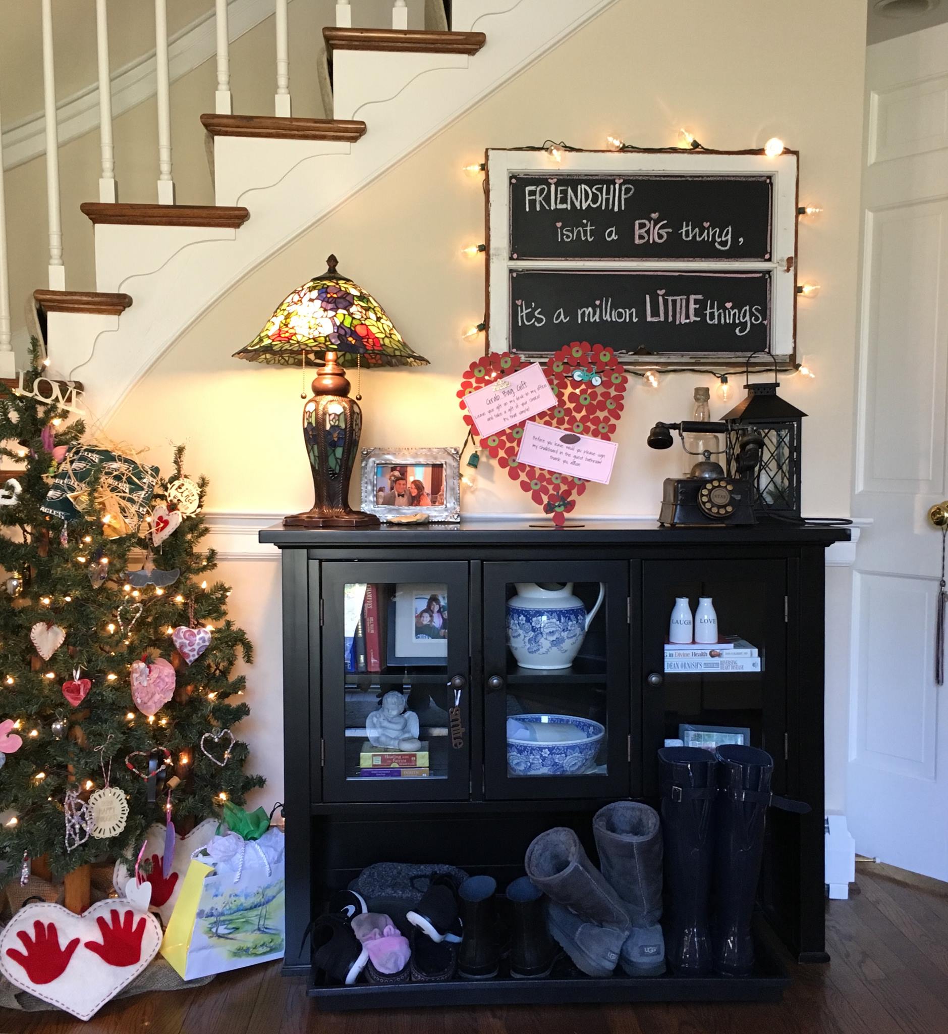 Thank you Annie for the perfect heart gift! And Lisa for the picture!
