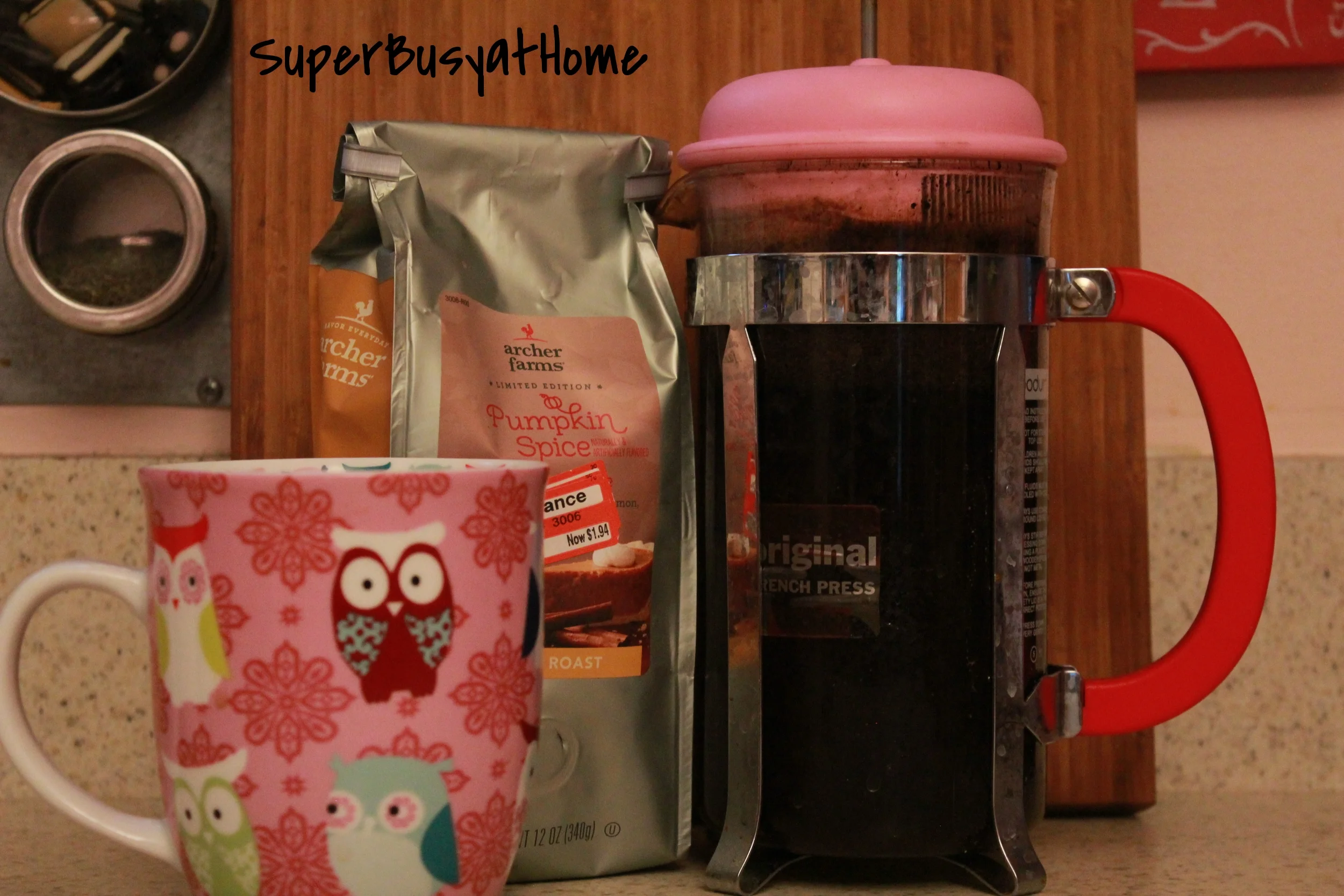 Pumpkin Pie Spice French Press Coffee