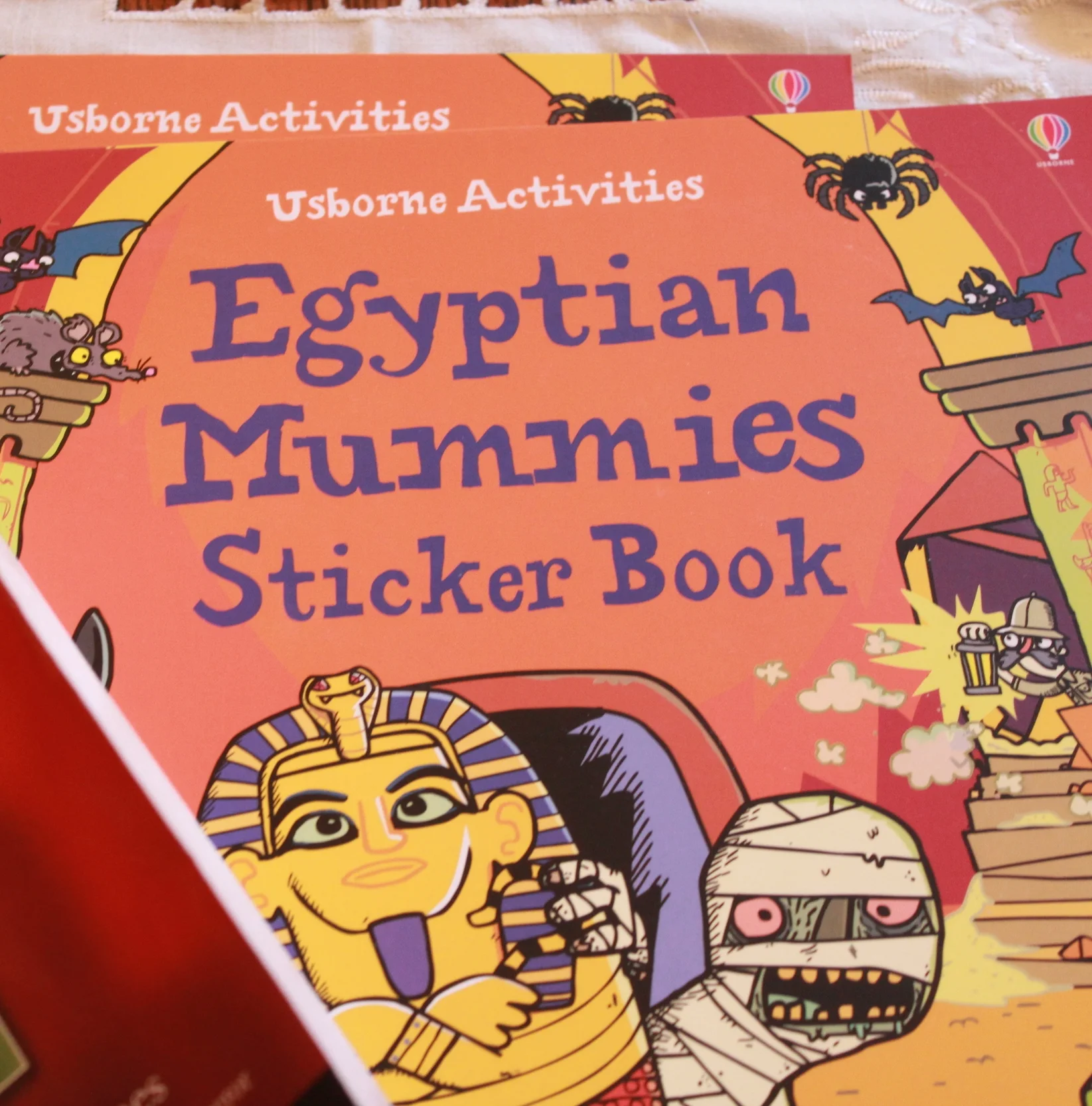 Giveaway: Usborne Egyptian Mummies Sticker Book