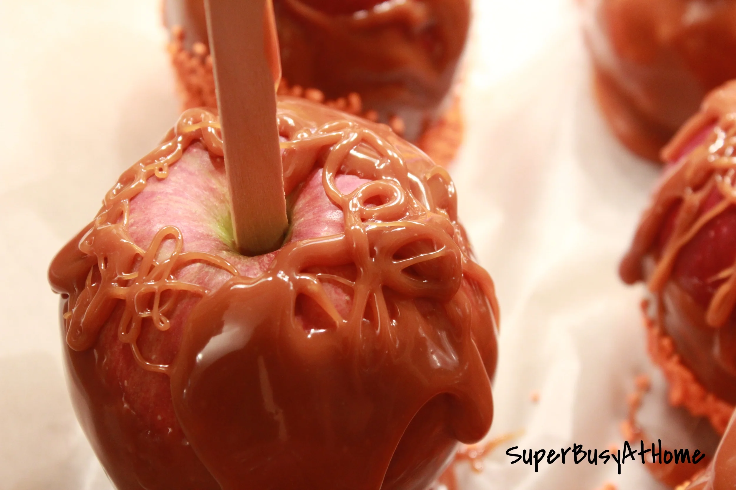 Ooey-Gooey Caramel Apples