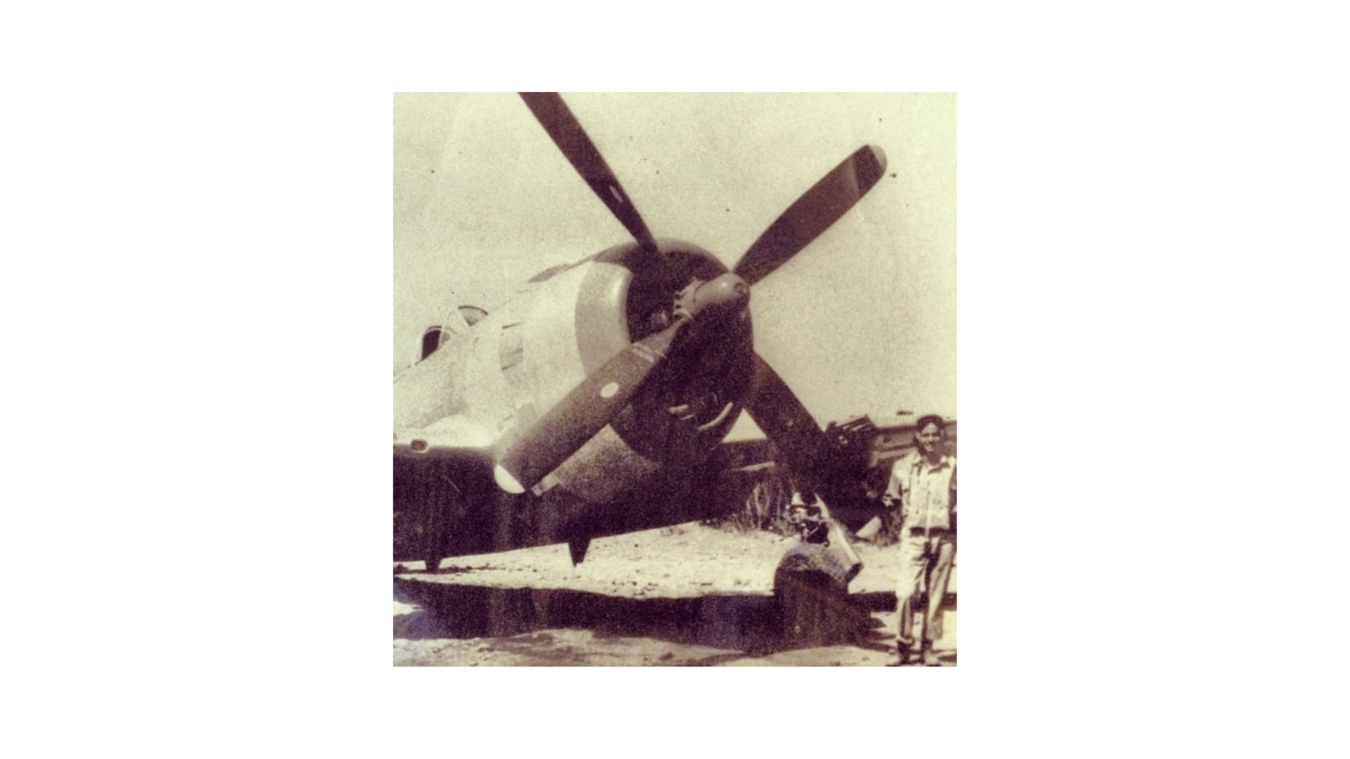 Our Principal, Rachael Glaws’, Grandfather, John Peter Glaws II – a fighter pilot in WW II – and recipient of the Distinguished Flying Cross, alongside one of his planes on mission in Europe.