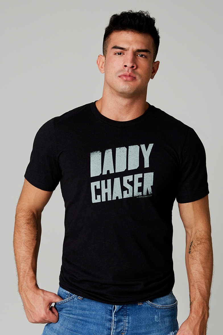 DADDY CHASER TEE (Black) — Silber Fuchs NYC