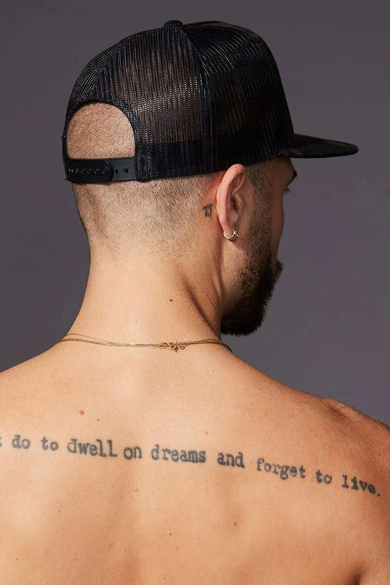 PUNK UNICORN BASEBALL CAP: FLAT BRIM 