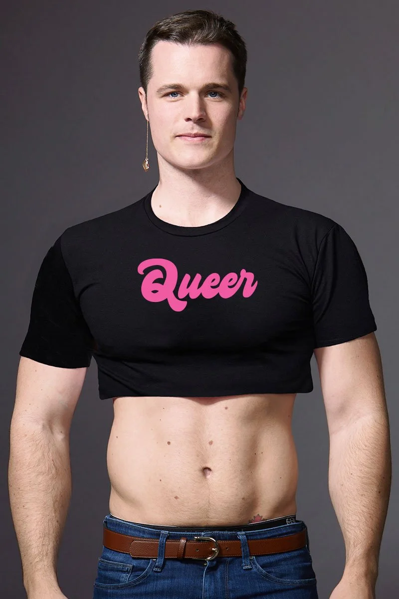 CUSTOM CROP TOP — Silber Fuchs NYC