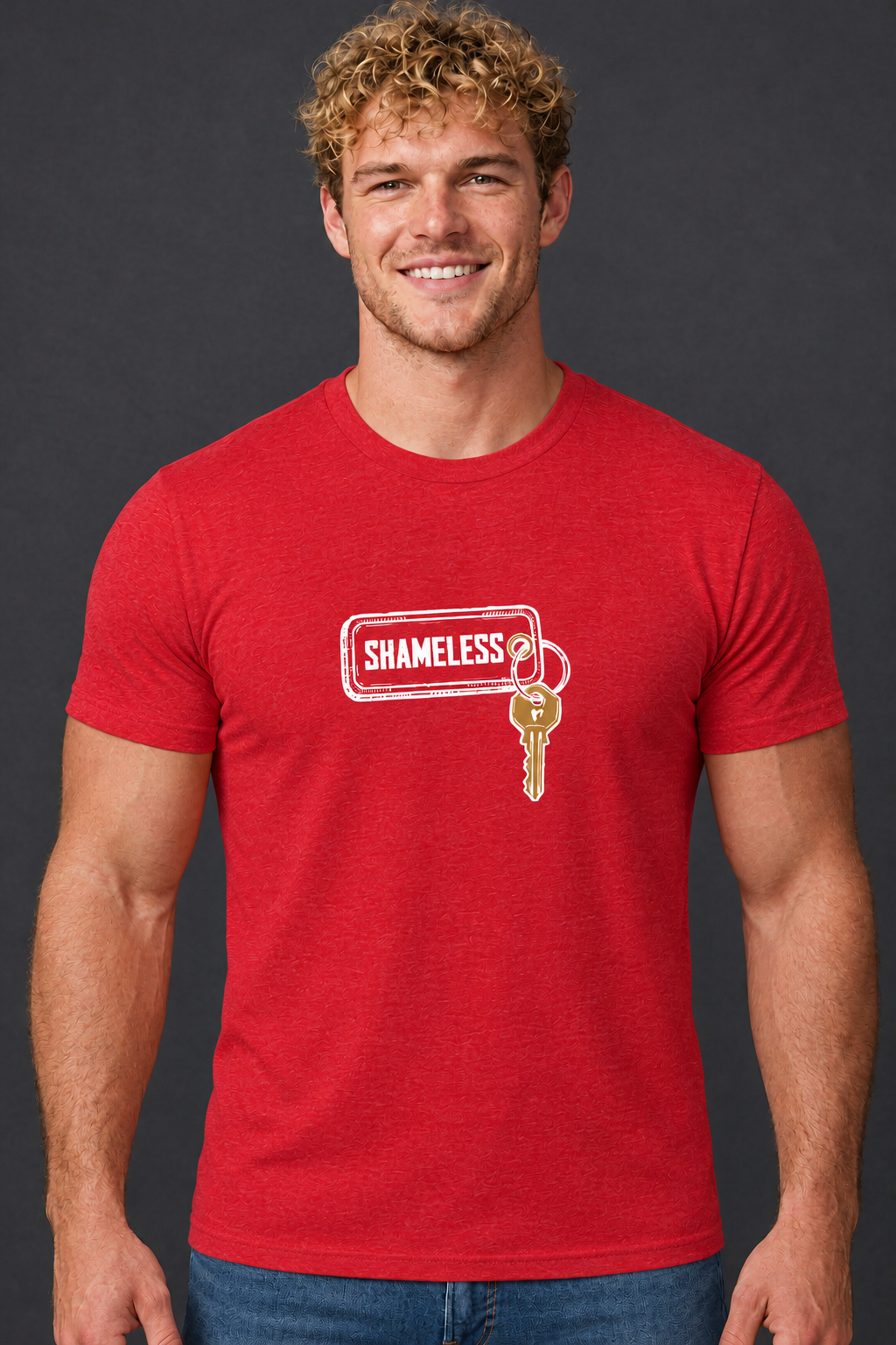 Smiling Man in Shameless Key Tee.png