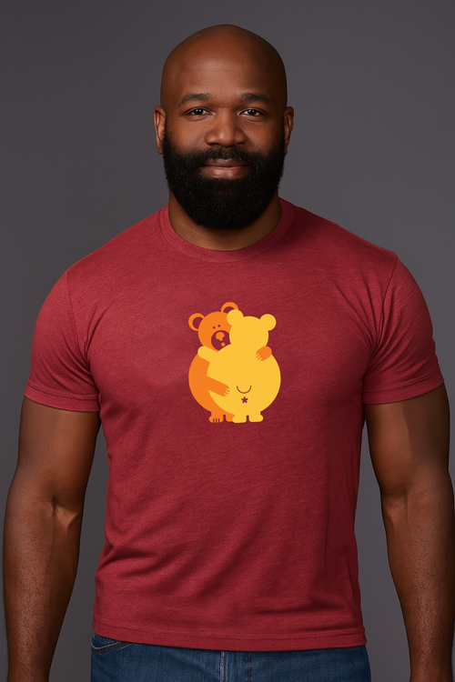 BEARHUG TEE — Silber Fuchs NYC