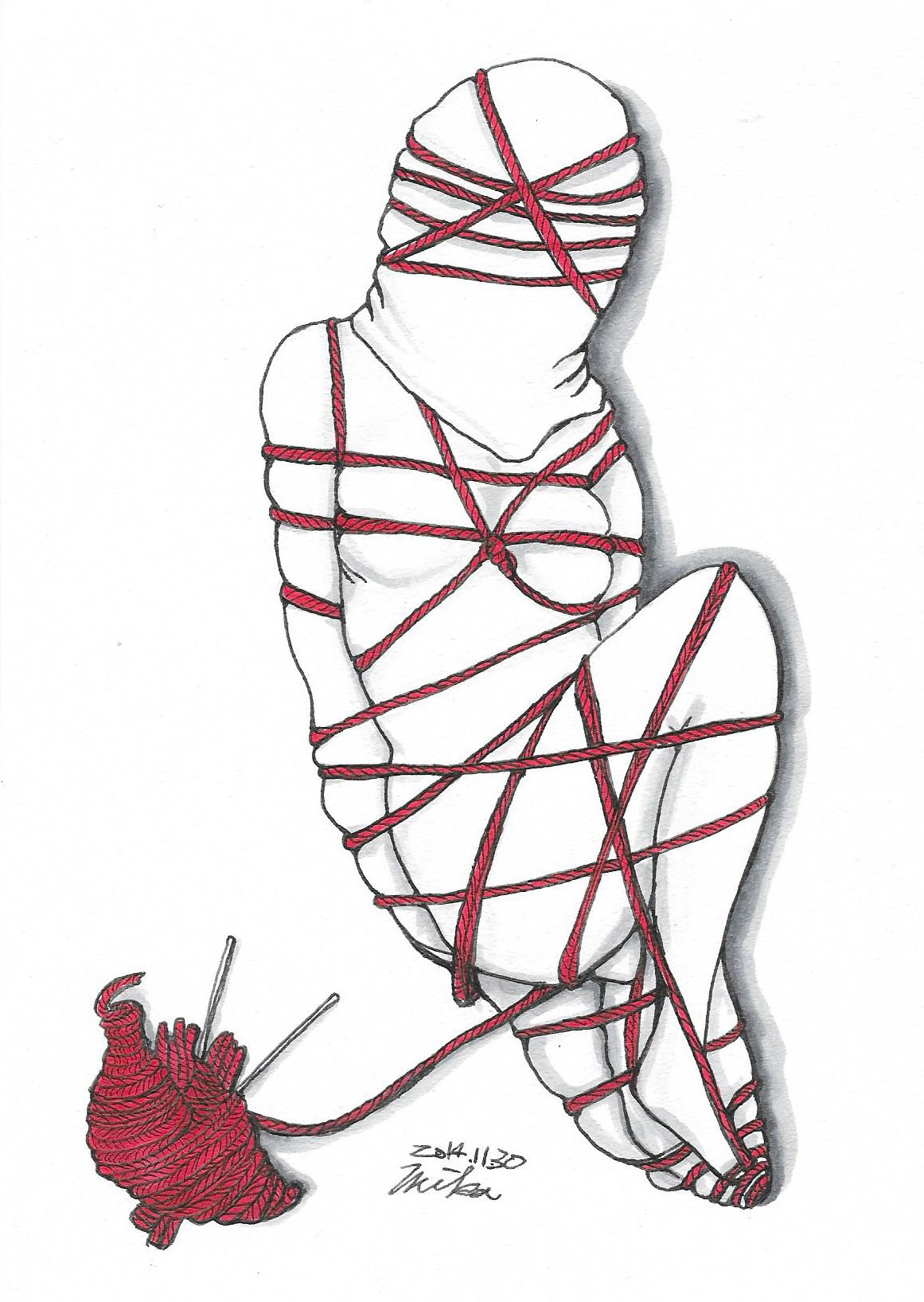 "Knit me"