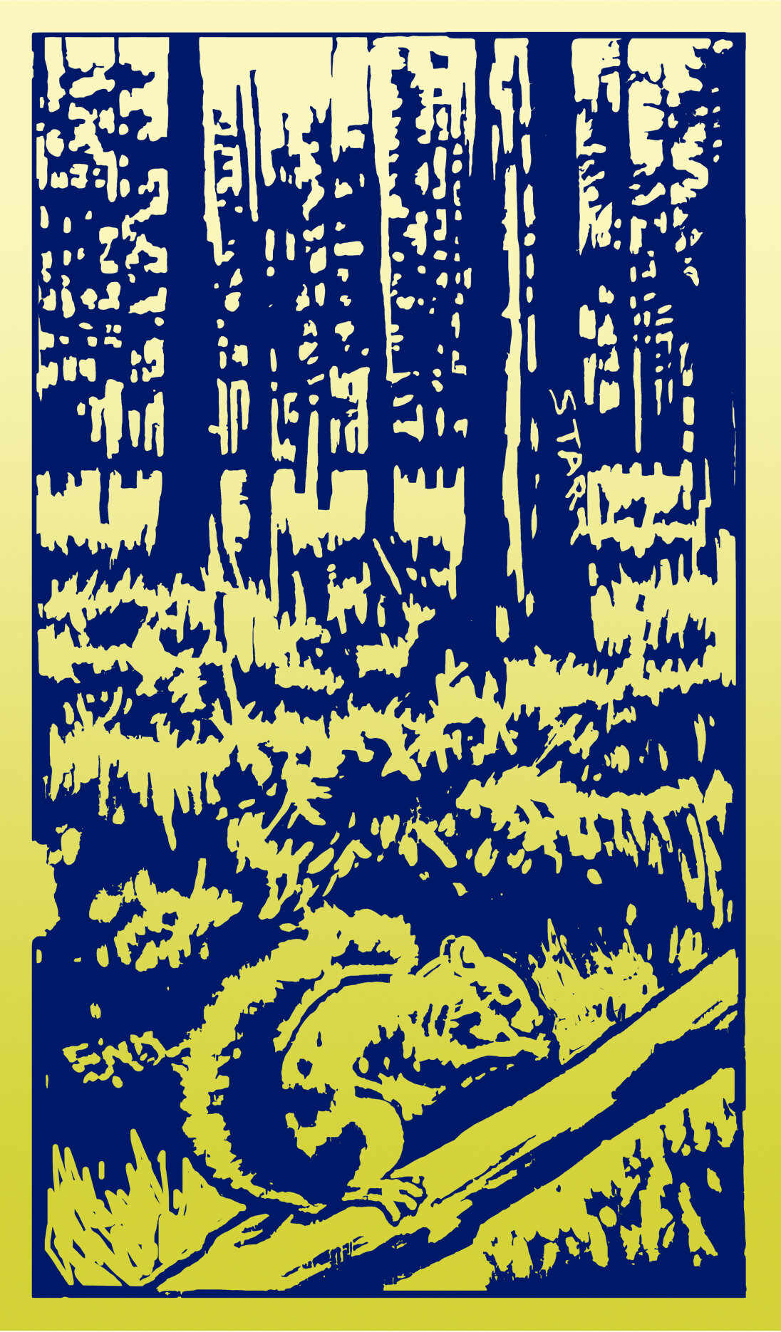 Pine Forest Maze II: Gray Squirrell