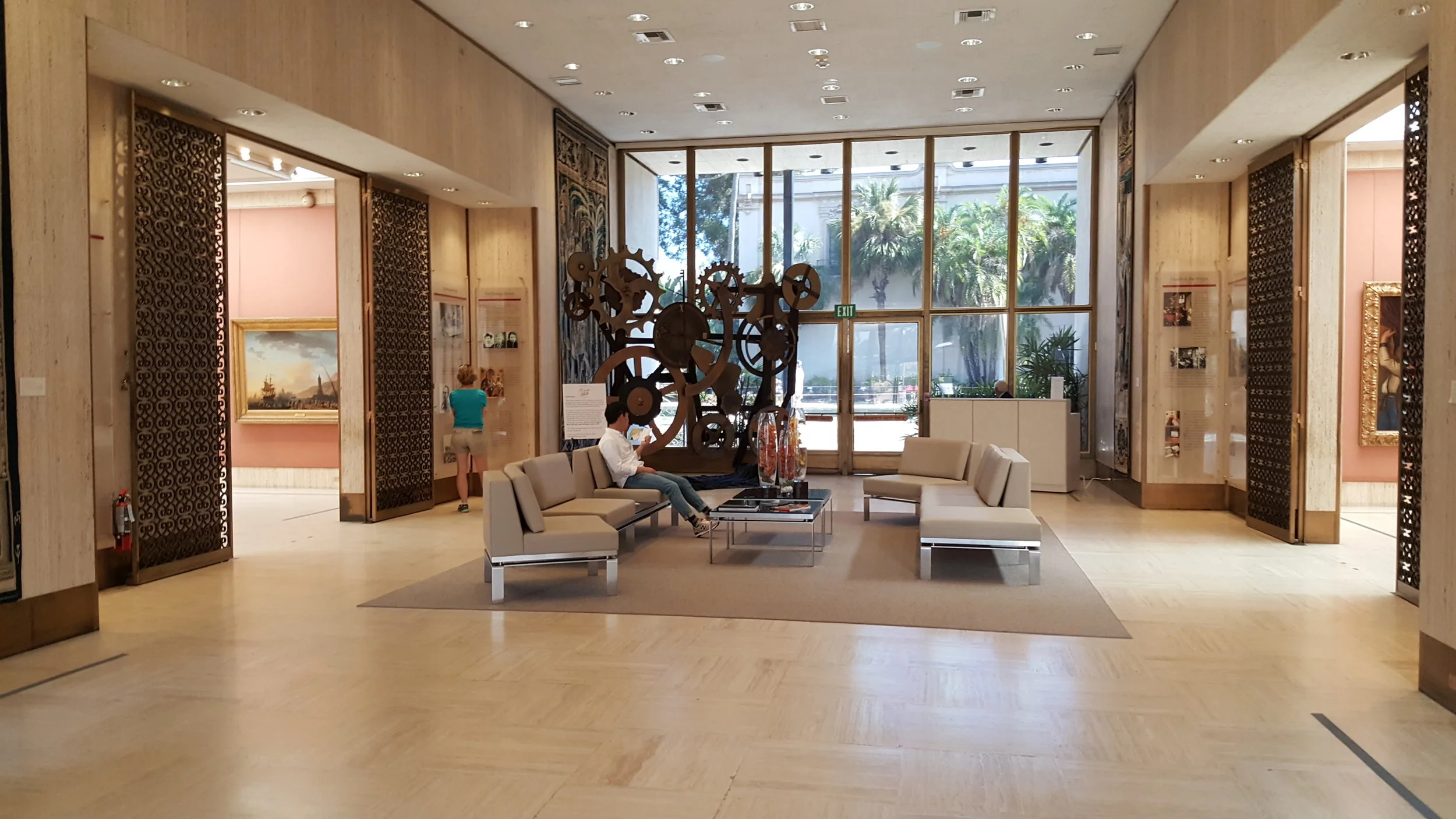 Kinetic Clock Sculpture Commission for the Timken Museum of Art