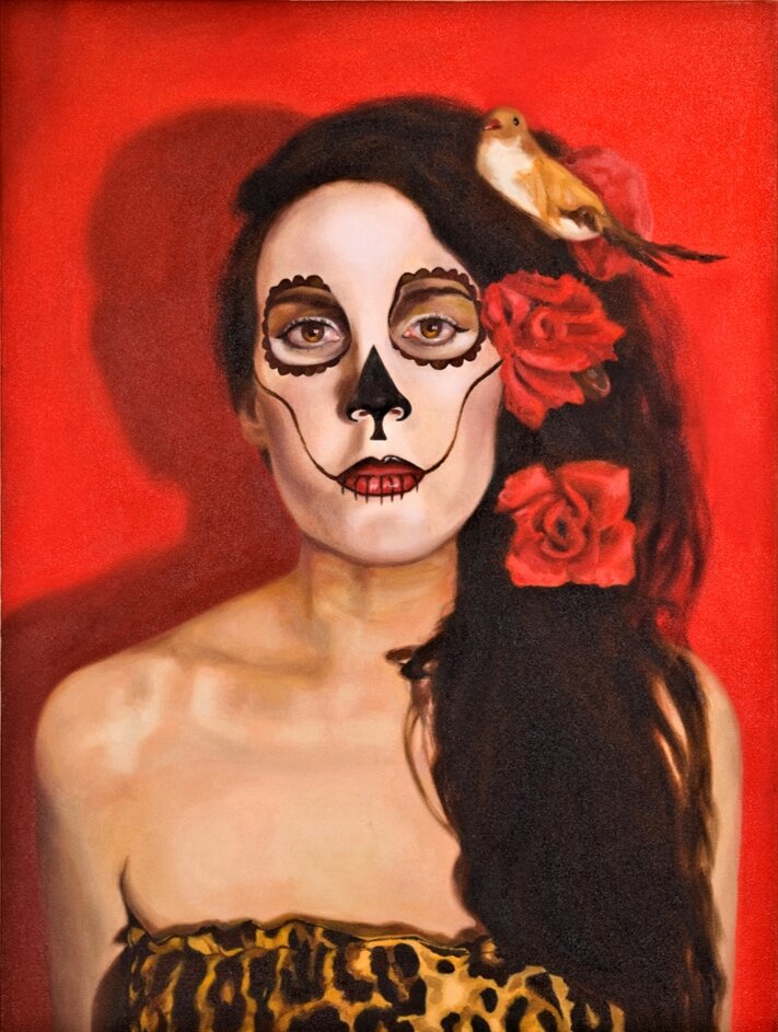 Ruby Chew, Ruby, Oil on Canvas, 65 x 45 cm, 2010