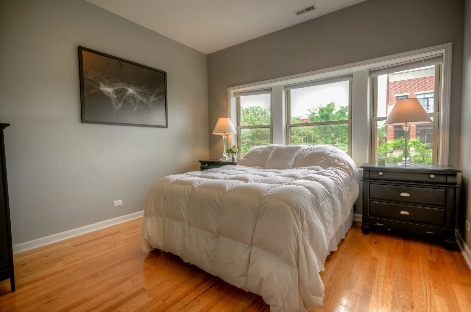 Condo Master Bedroom in Chicago