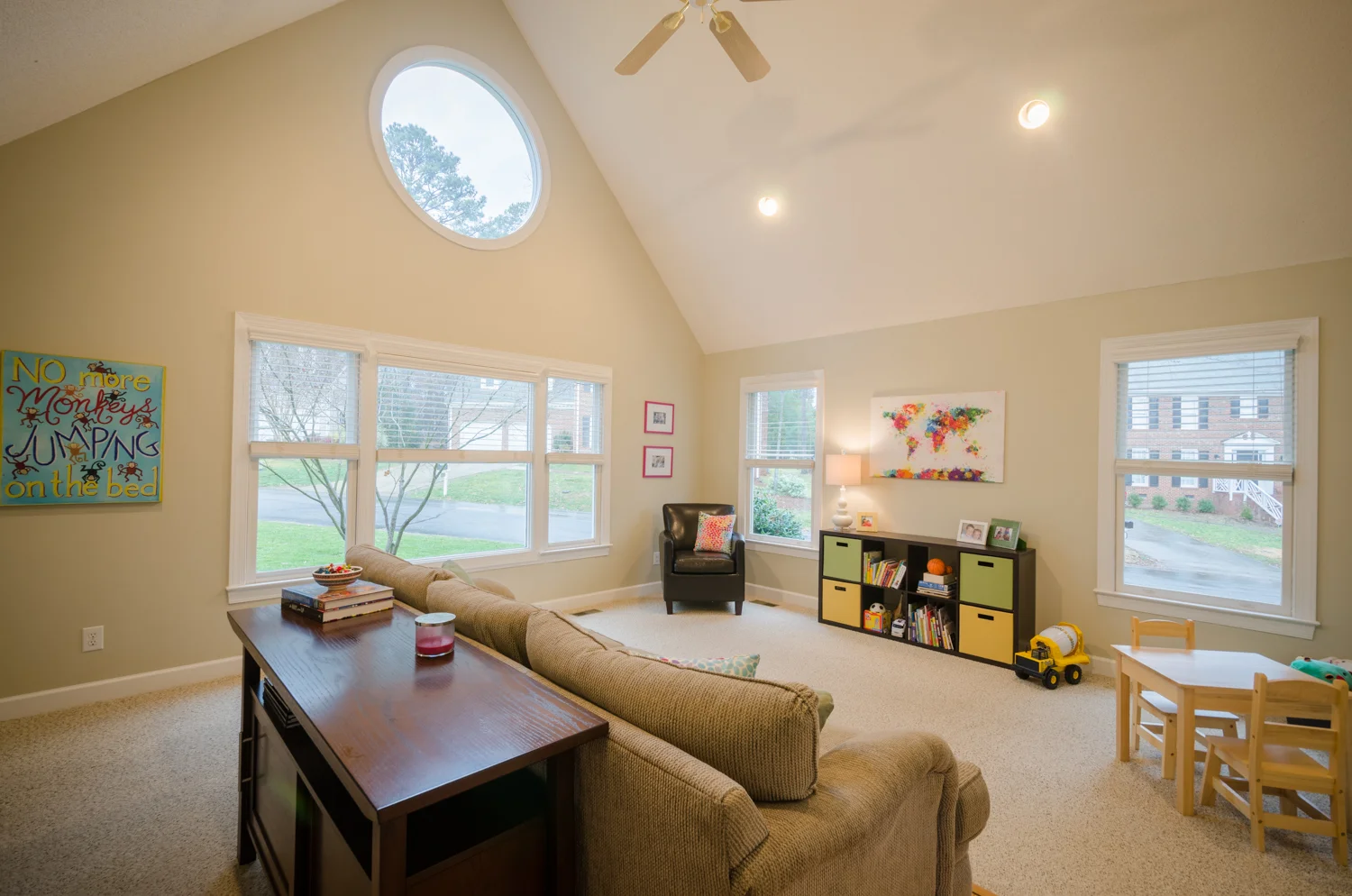 Bonus Room with Vaulted Ceiling