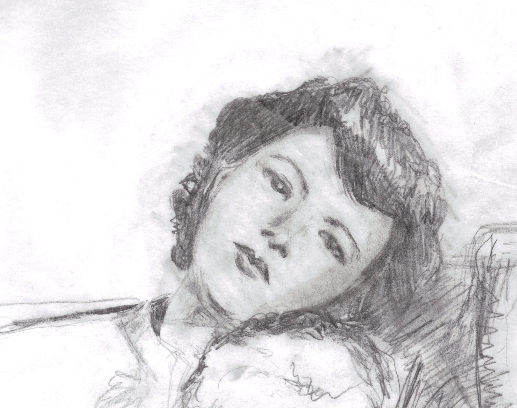Gertrude 1948 // Pencil Sketch