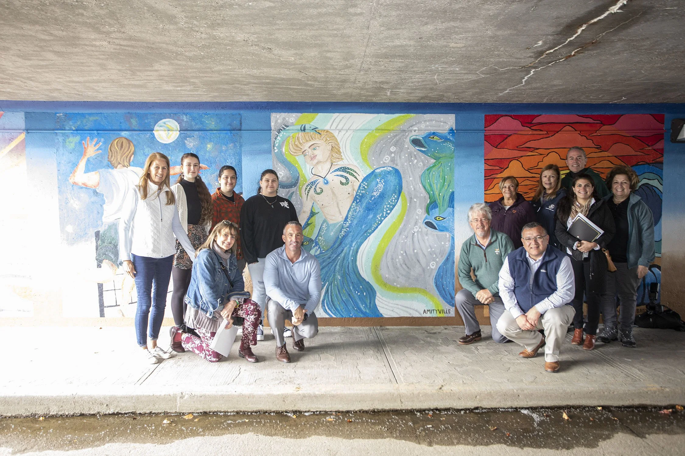 Student Led Murals at Cedar Beach