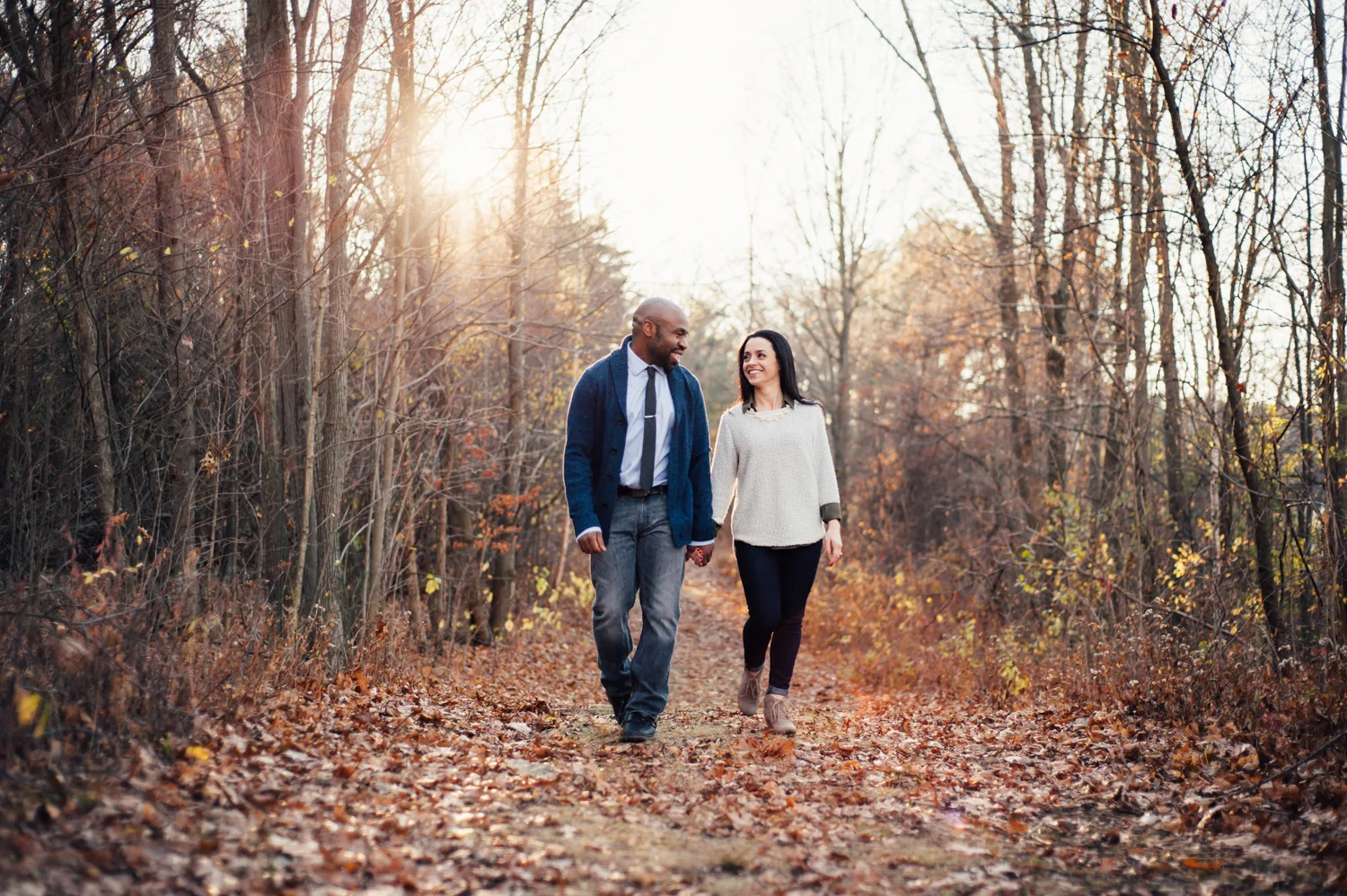 Ashley & Wale | MA Engagement Session