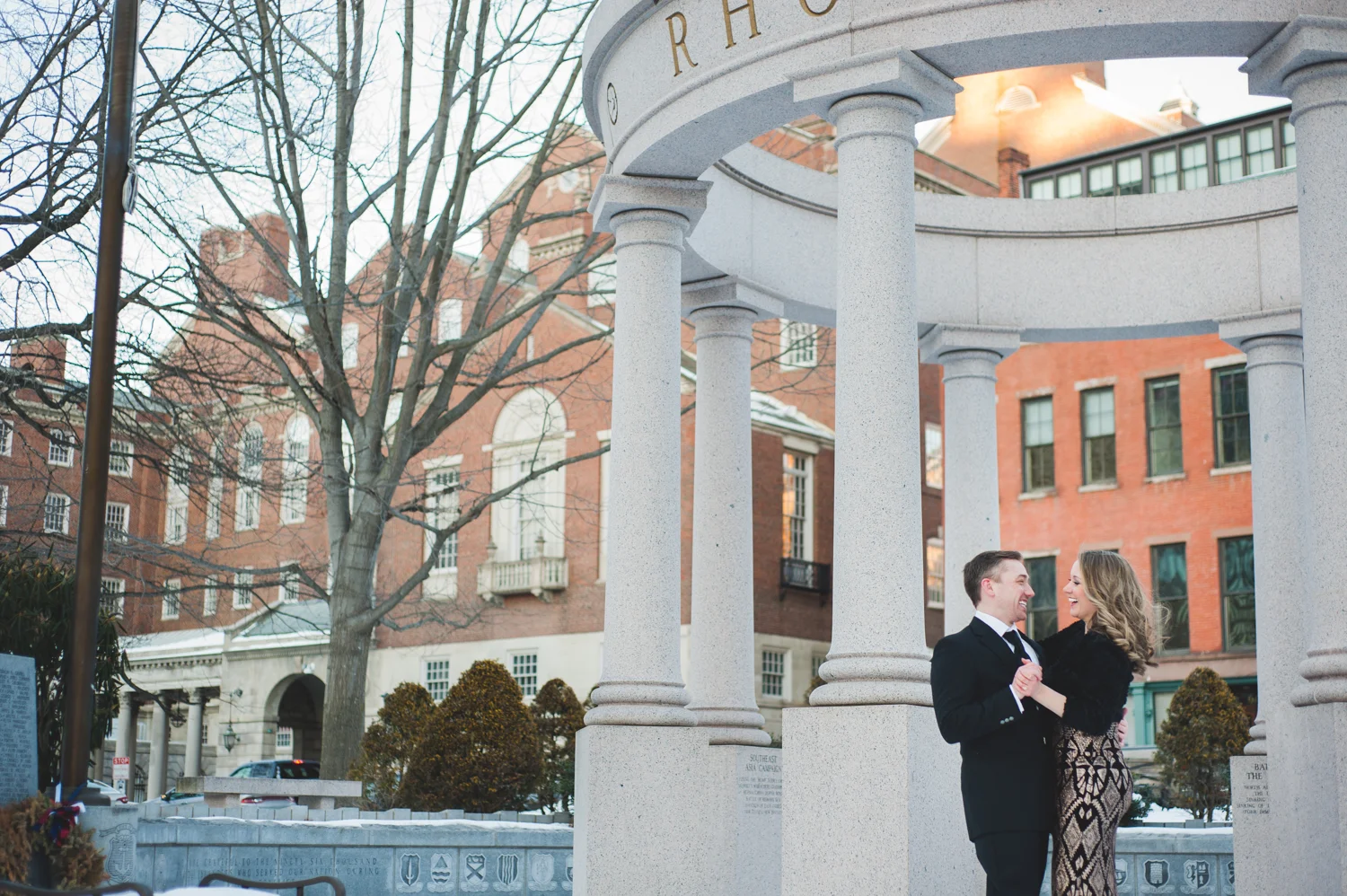 Ashley & Patrick Part I - Providence, RI Engagement Session