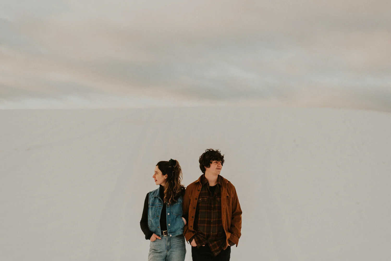Couples Session in the Sand Dunes of Rhode Island 