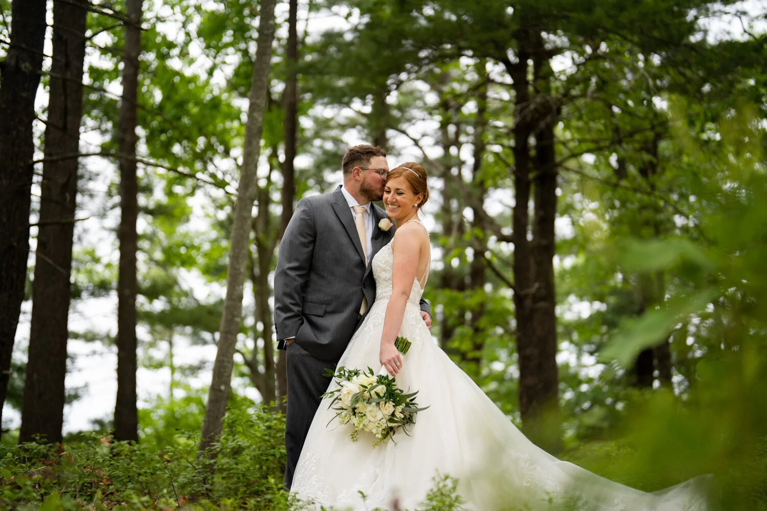 Chelsea + Michael | A Backyard Massachusetts Wedding