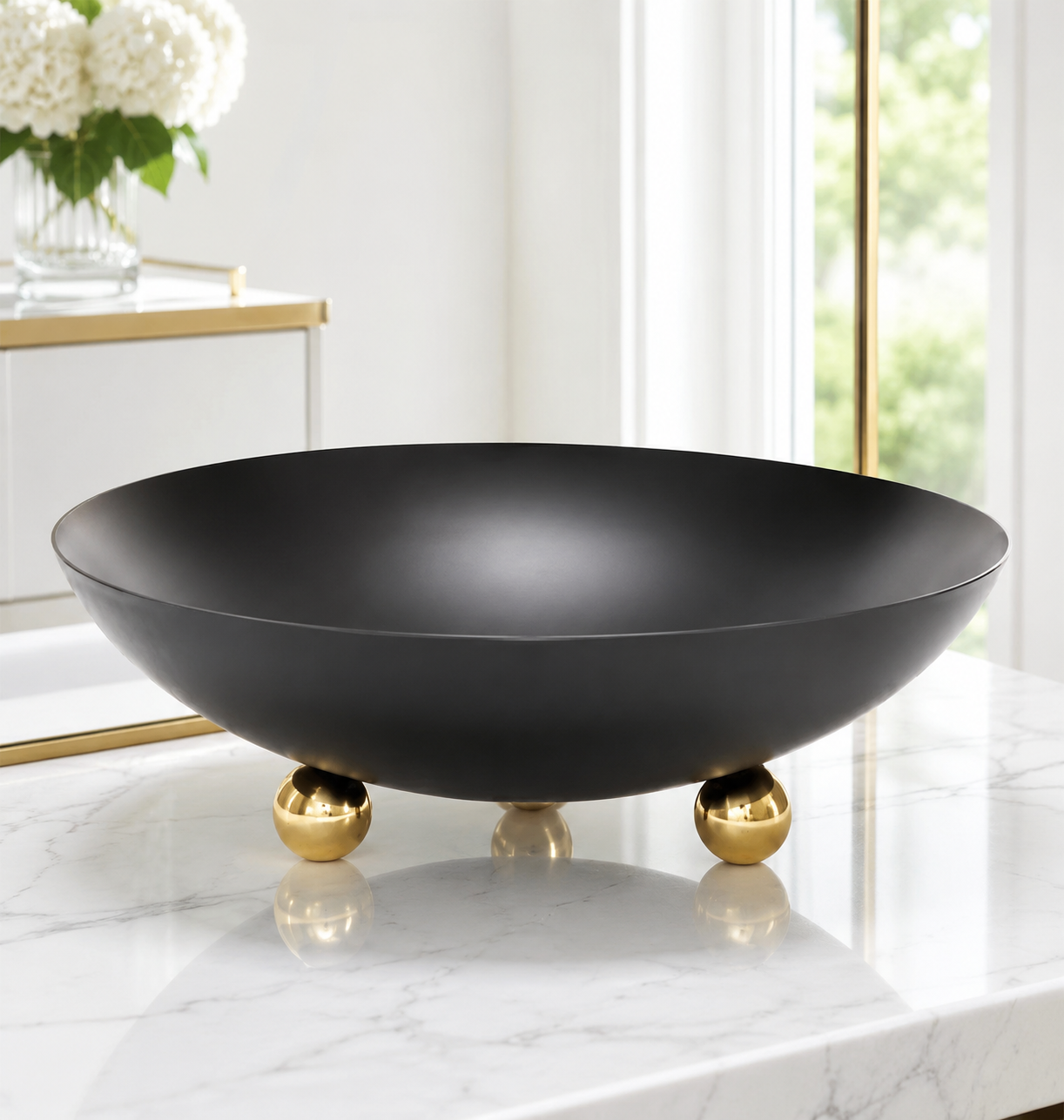 Temari Footed Bowl with Option of Coordinating Servers