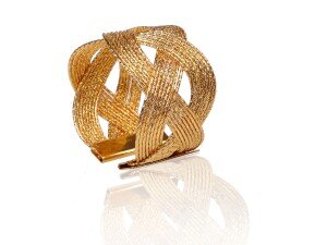 Gold Bird Design Napkin Rings - Set of 4 — The Doily Lady