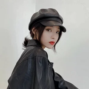 Leather-Hat \