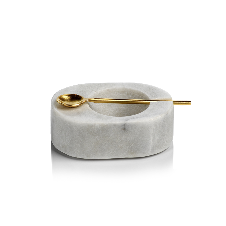 godinger white marble salt cellar.PNG