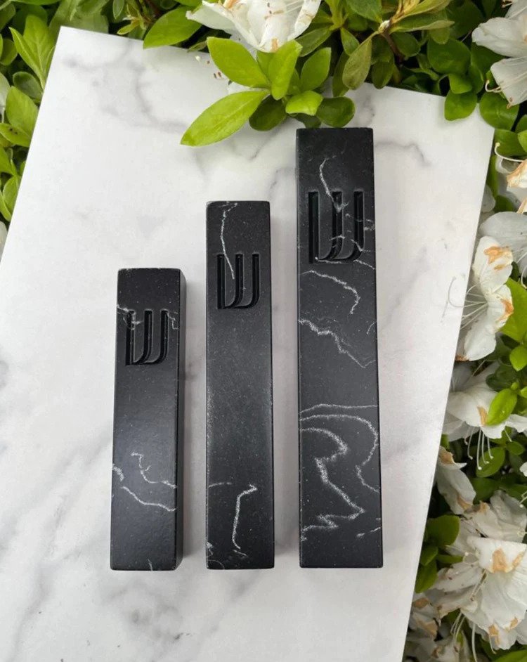 as mezuzot black marble stone.JPG
