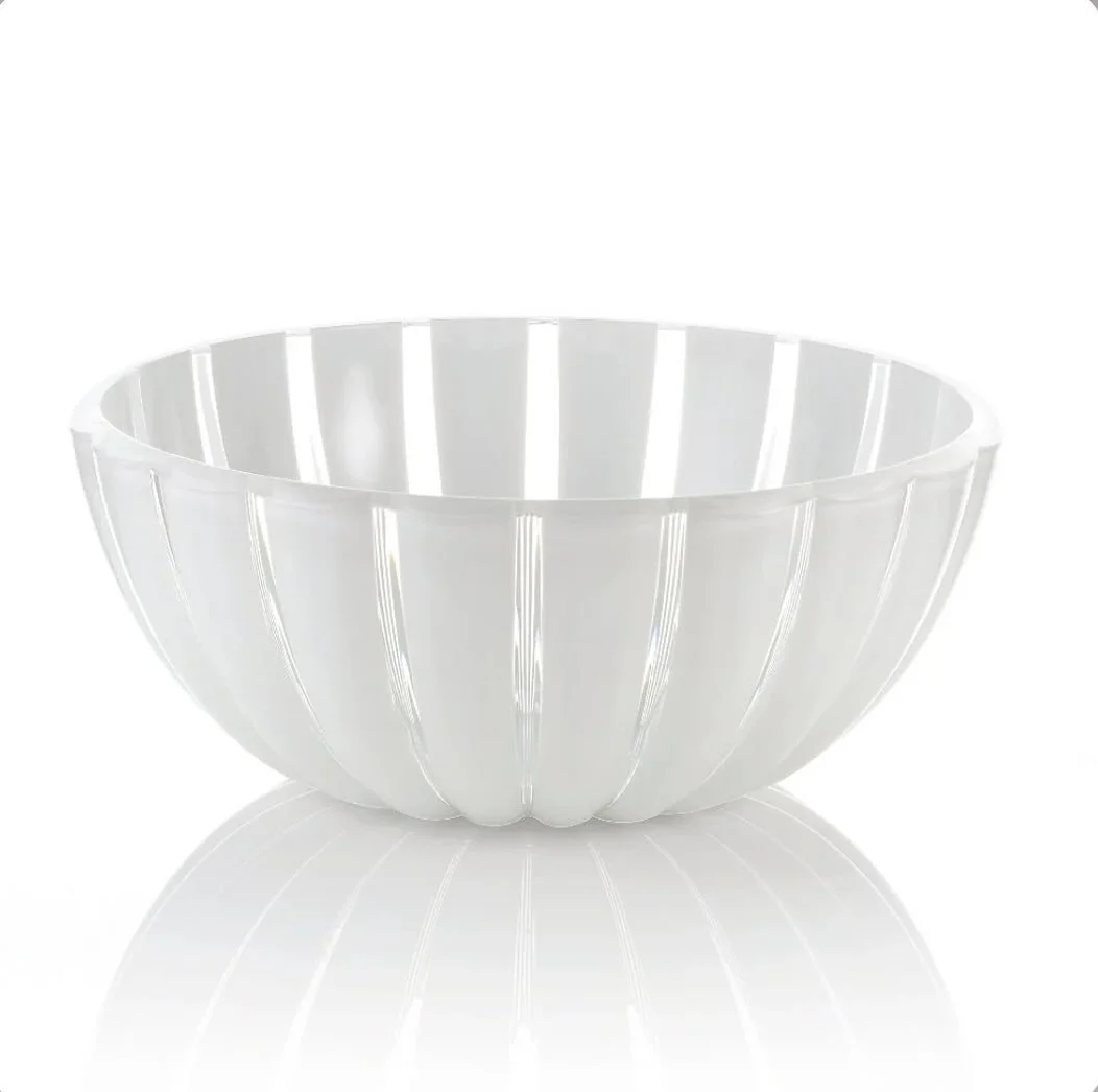 The look of Glass with the convenience of Acrylic. 

#acrylic #acrylicbowl #saladbowl #tableware #tabletop #homegoods #bowl #servingbowl #giftideas #hostessgift #thedoilylady